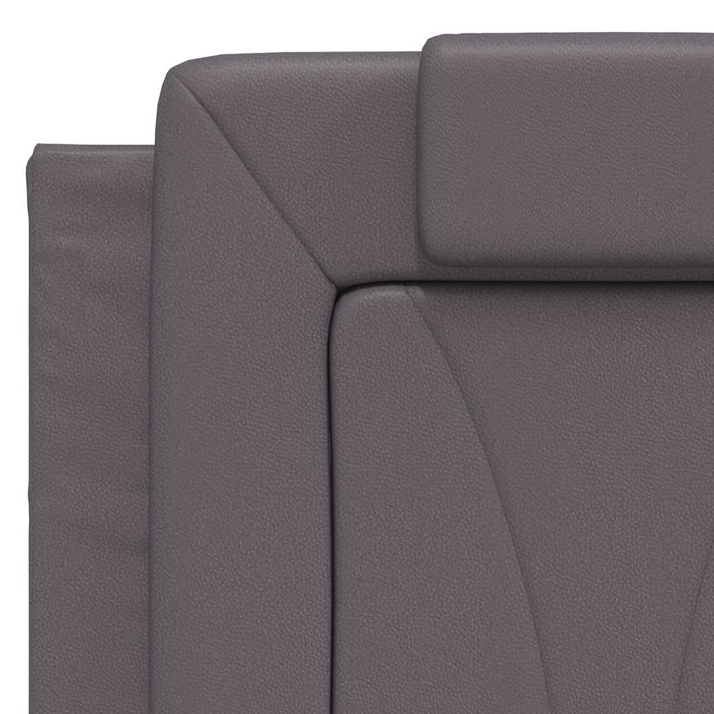 sengeramme uden madras Viana 120x200 cm kunstlæder grå