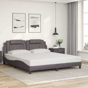 sengeramme uden madras Viana 180x200 cm kunstlæder grå