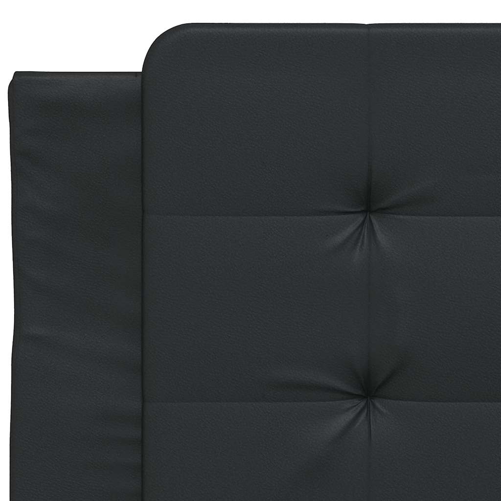 sengeramme uden madras Zadar 90x200 cm kunstlæder sort