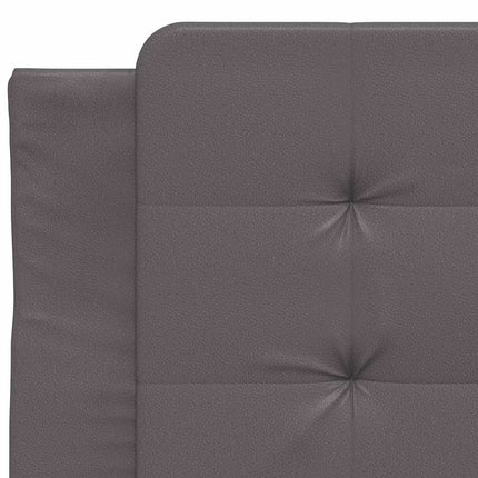 sengeramme uden madras Zadar 90x200 cm kunstlæder grå