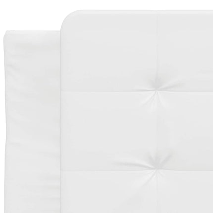 sengeramme uden madras Zadar 100x200 cm kunstlæder hvid