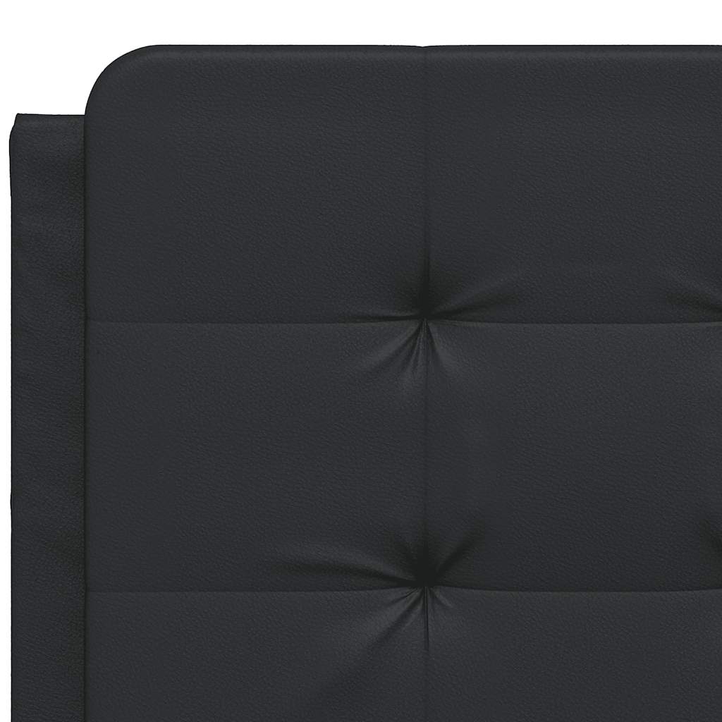 sengeramme uden madras Zadar 140x190 cm kunstlæder sort