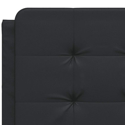 sengeramme uden madras Zadar 140x190 cm kunstlæder sort