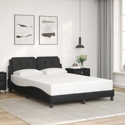 sengeramme uden madras Zadar 140x190 cm kunstlæder sort