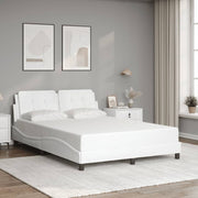 sengeramme uden madras Zadar 140x200 cm kunstlæder hvid