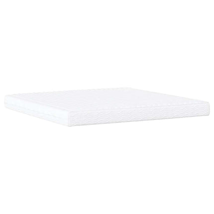 seng med madras Dover 200x200 cm stof gråbrun