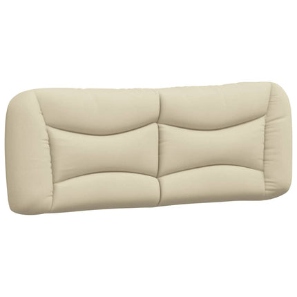 seng med madras Hvar 140x190 cm stof cremefarvet