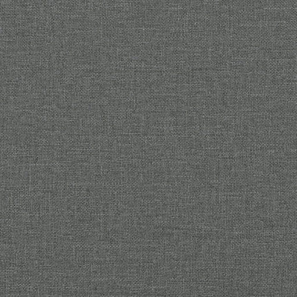 seng med madras Hvar 140x200 cm stof mørkegrå