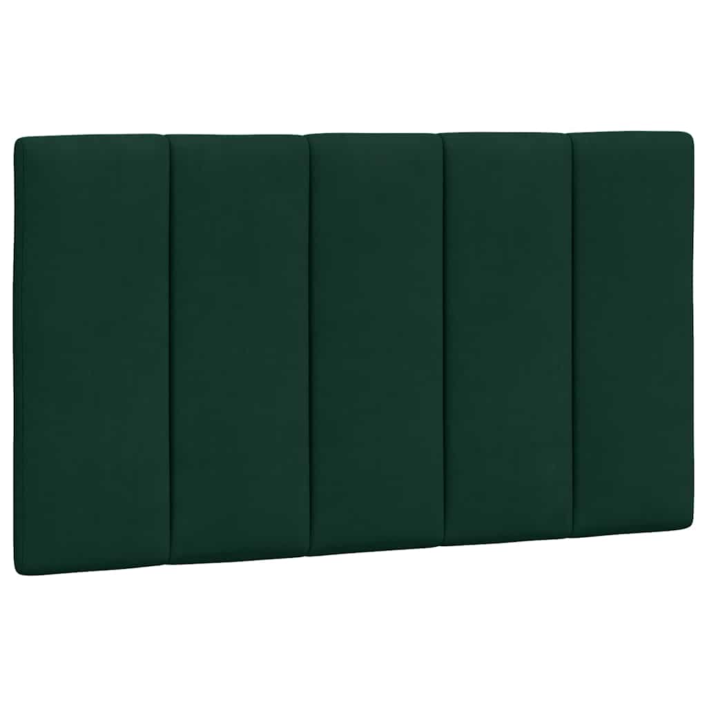 seng med madras Hanko 90x190 cm velour mørkegrøn