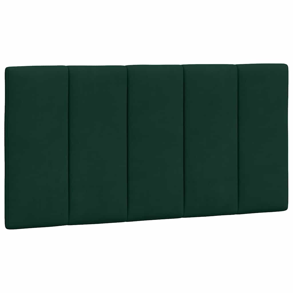seng med madras Hanko 100x200 cm velour mørkegrøn