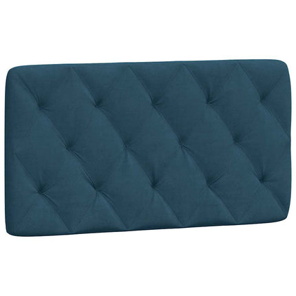 seng med madras 100x200 cm velour blå