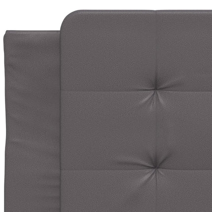 sengeramme uden madras Zadar 90x200 cm kunstlæder grå