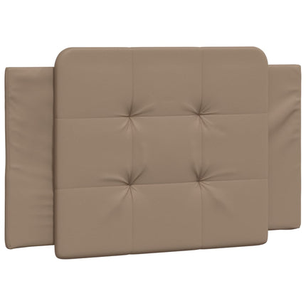 sengeramme uden madras Zadar 90x200 cm kunstlæder cappuccinofarvet