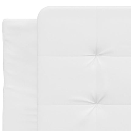 sengeramme uden madras Zadar 100x200 cm kunstlæder hvid