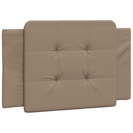 sengeramme uden madras Zadar 100x200 cm kunstlæder cappuccinofarvet
