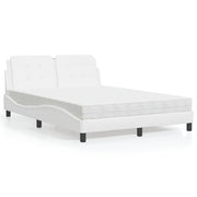 sengeramme uden madras Zadar 140x190 cm kunstlæder hvid