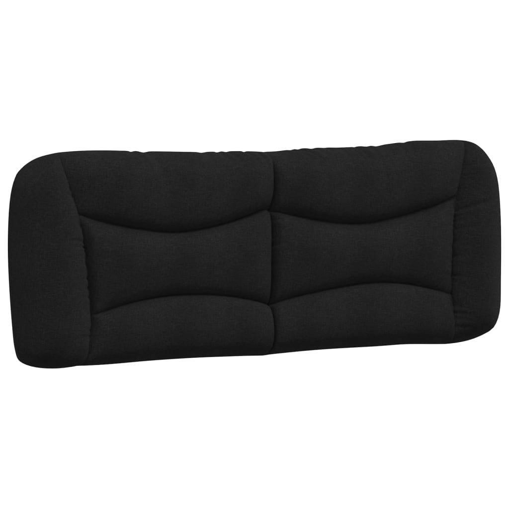 sengeramme med LED uden madras Hvar 140x190 cm stof sort