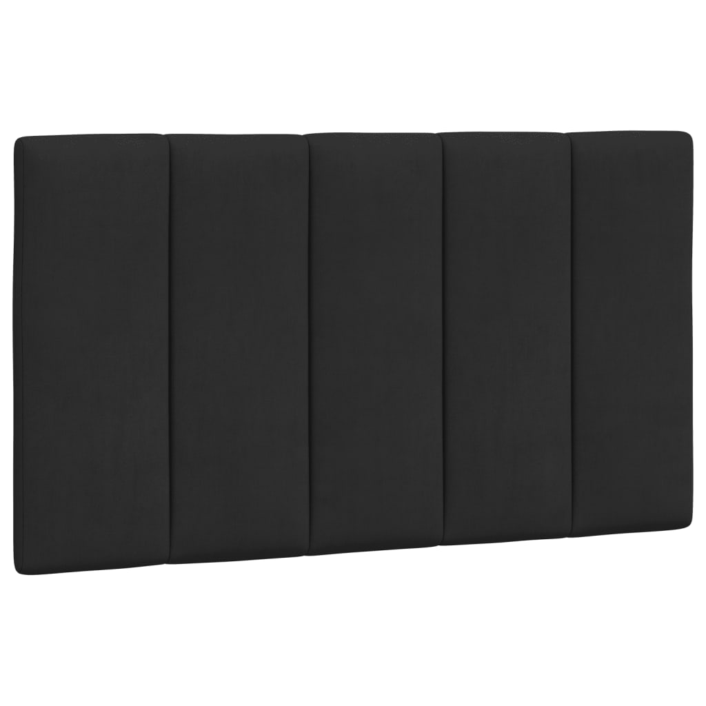 sengeramme med LED uden madras Hanko 90x190 cm velour sort