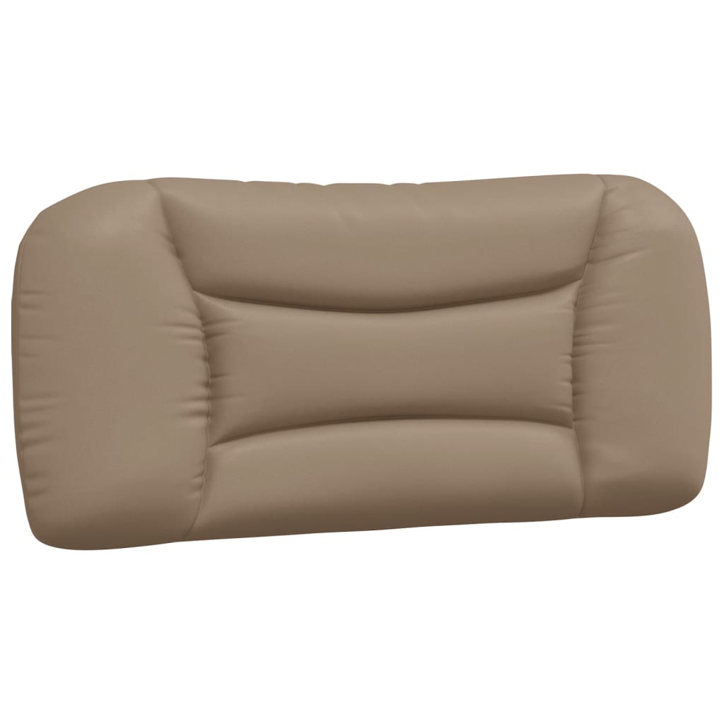 sengeramme med LED uden madras Hvar 90x190 cm cappuccinofarvet