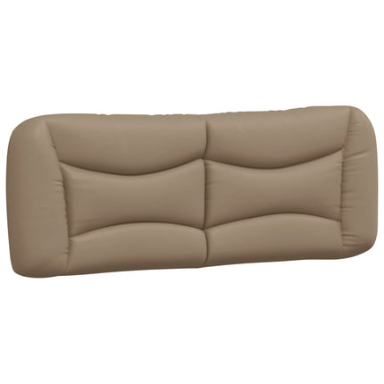 sengeramme med LED uden madras Hvar 120x200 cm cappuccinofarvet