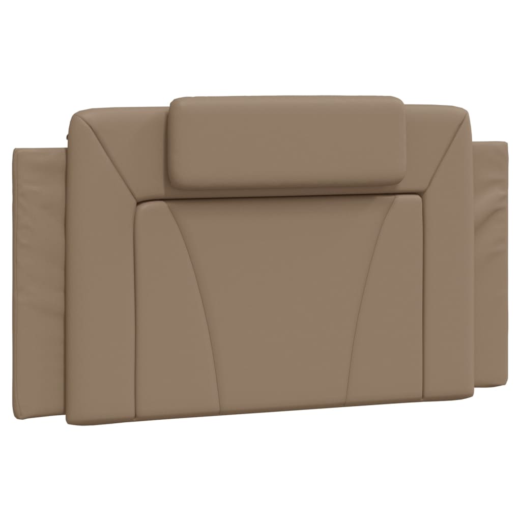 sengeramme Viana med LED uden madras 100x200 cm cappuccinofarvet