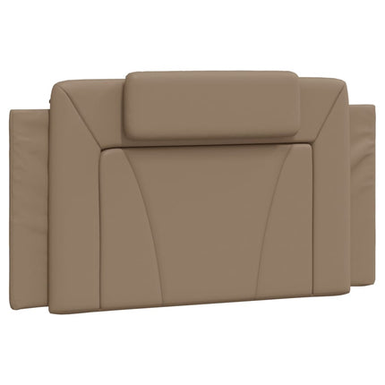 sengeramme Viana med LED uden madras 100x200 cm cappuccinofarvet