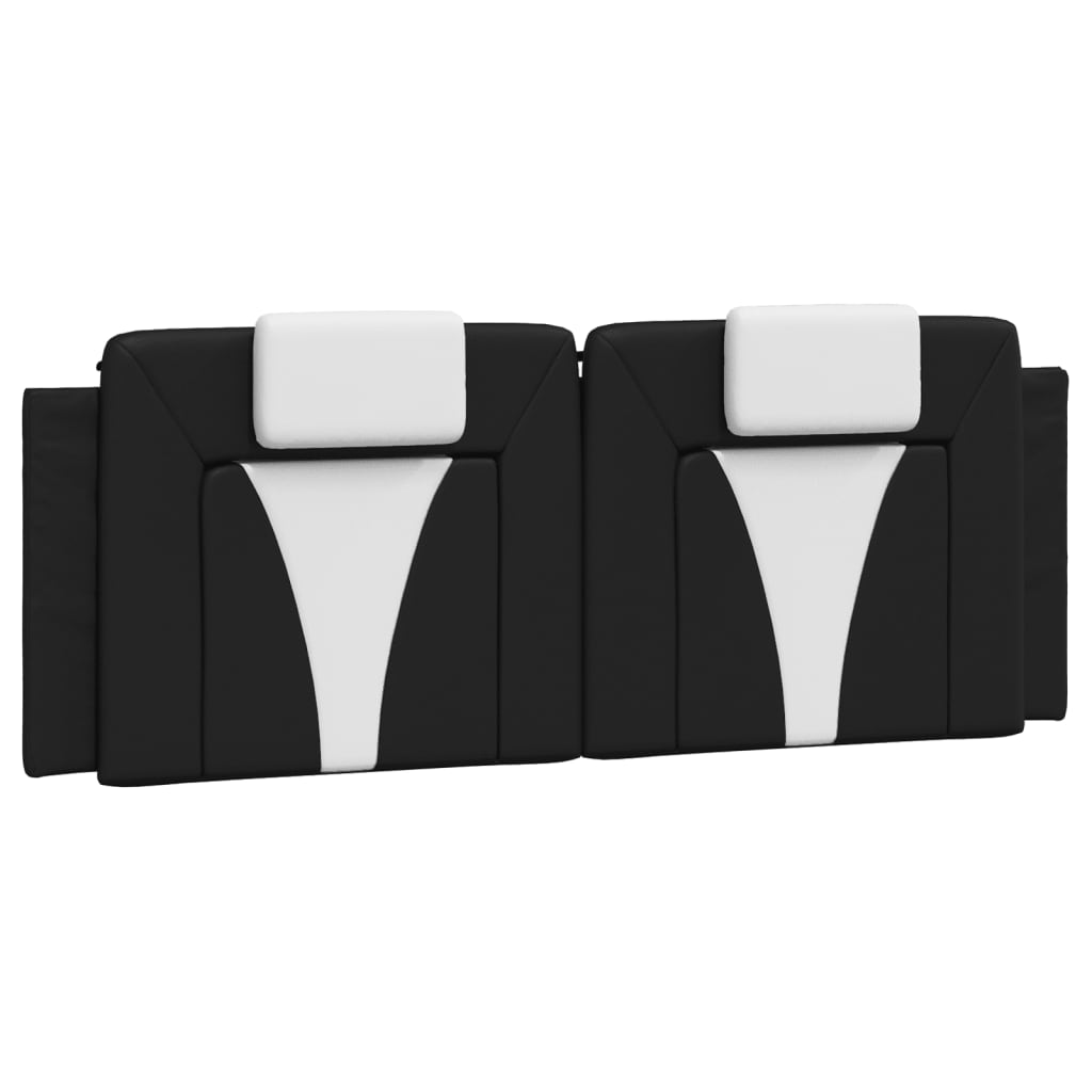 sengeramme Viana med LED uden madras 100x190 cm sort og hvid