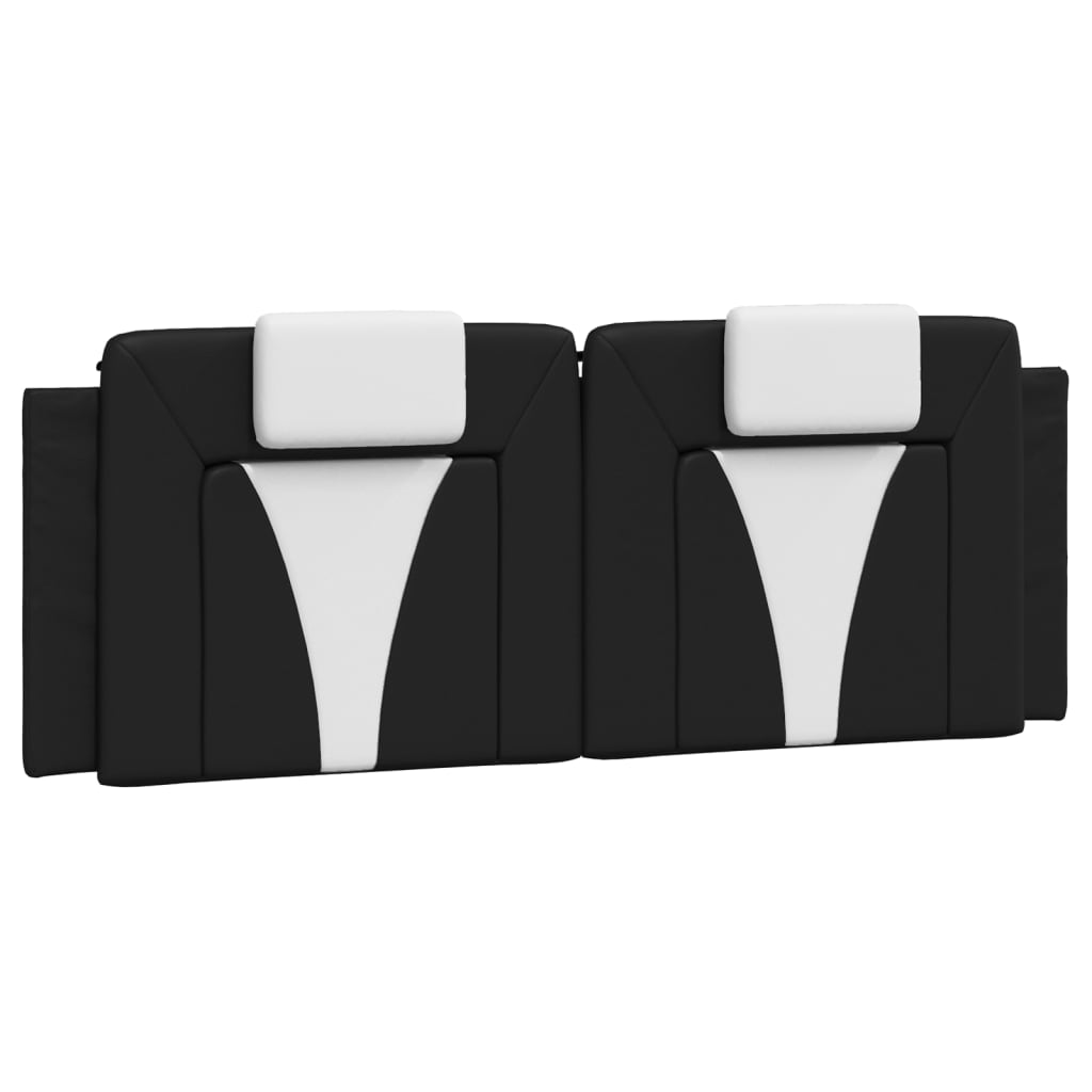 sengeramme Viana med LED uden madras 140x200 cm sort og hvid
