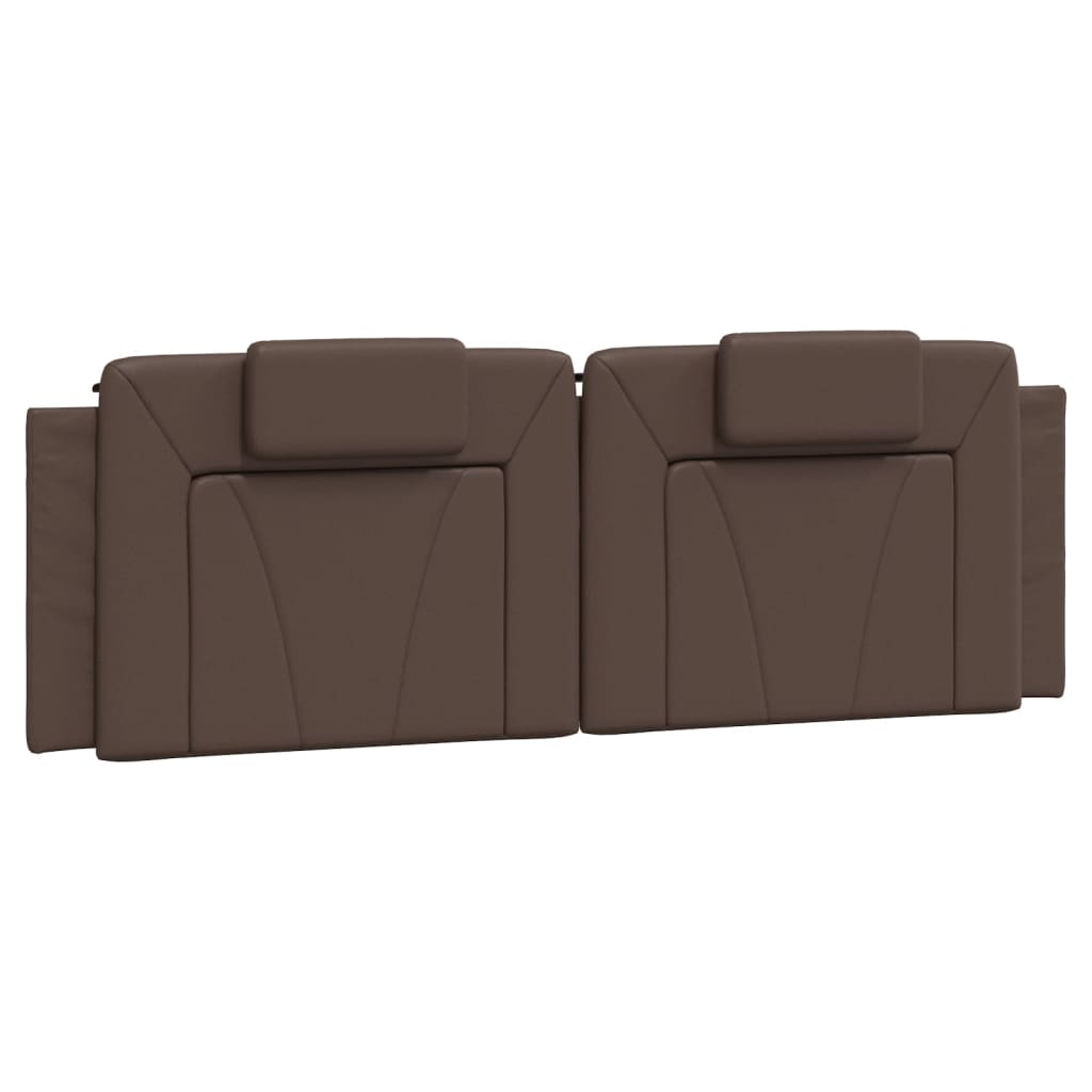 sengeramme Viana med LED uden madras 160x200 cm brun