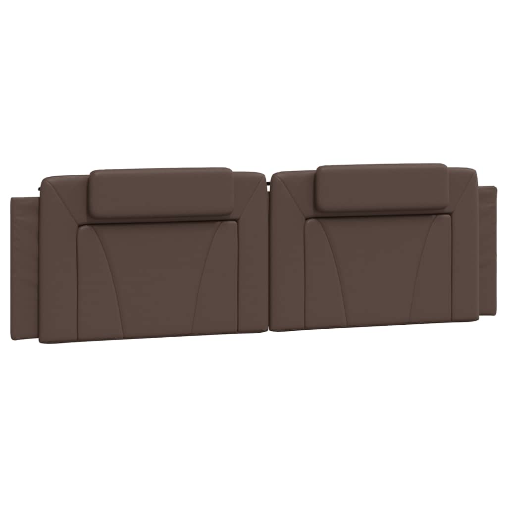 sengeramme Viana med LED uden madras 100x200 cm brun