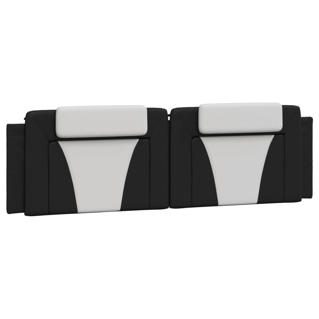 sengeramme Viana med LED uden madras 180x200 cm sort og hvid