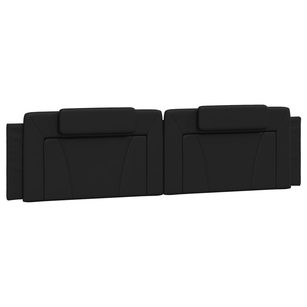 sengeramme Viana med LED uden madras 200x200 cm sort