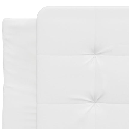 sengeramme med LED uden madras Zadar 100x200 cm hvid