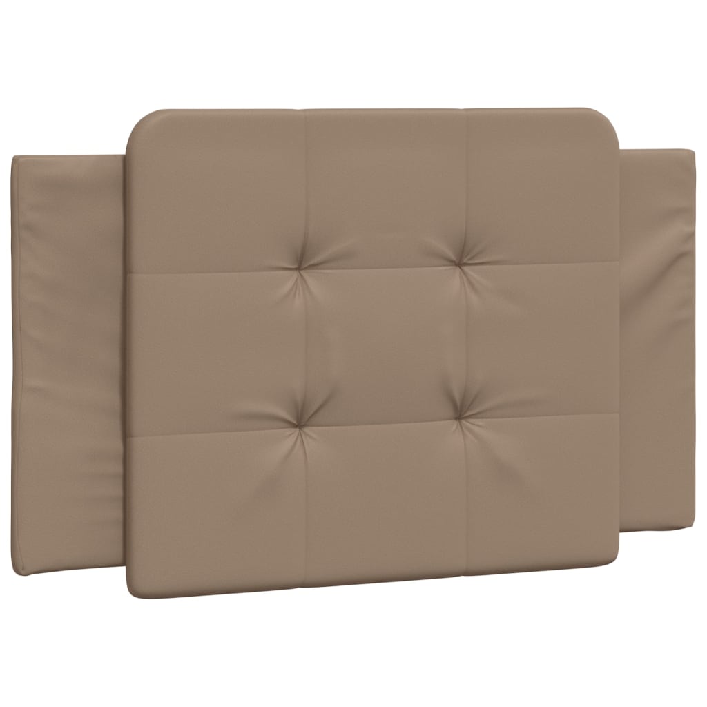 sengeramme med LED uden madras Zadar 100x200 cm cappuccinofarvet