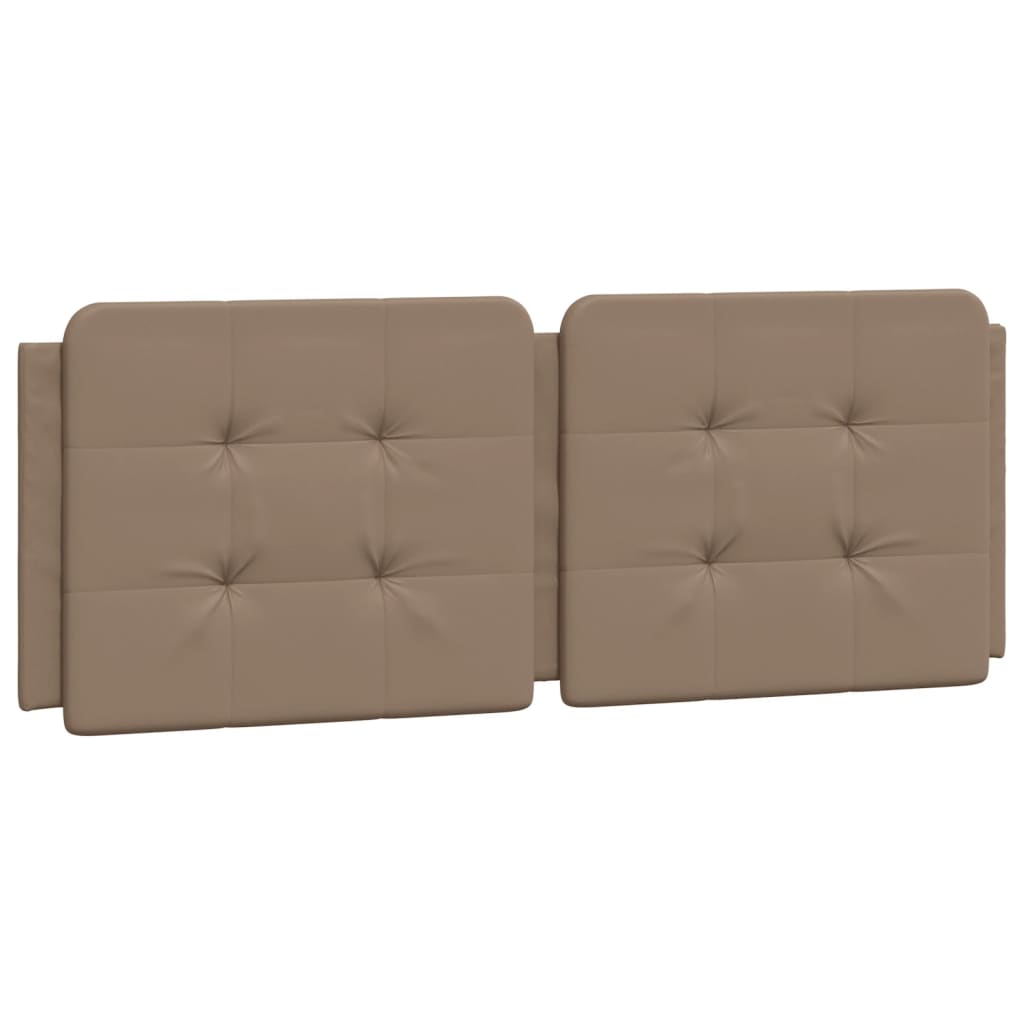 sengeramme med LED uden madras Zadar 120x200 cm cappuccinofarvet