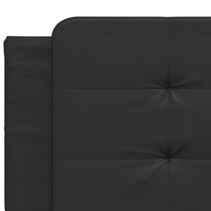 sengeramme med LED uden madras Zadar 160x200 cm sort