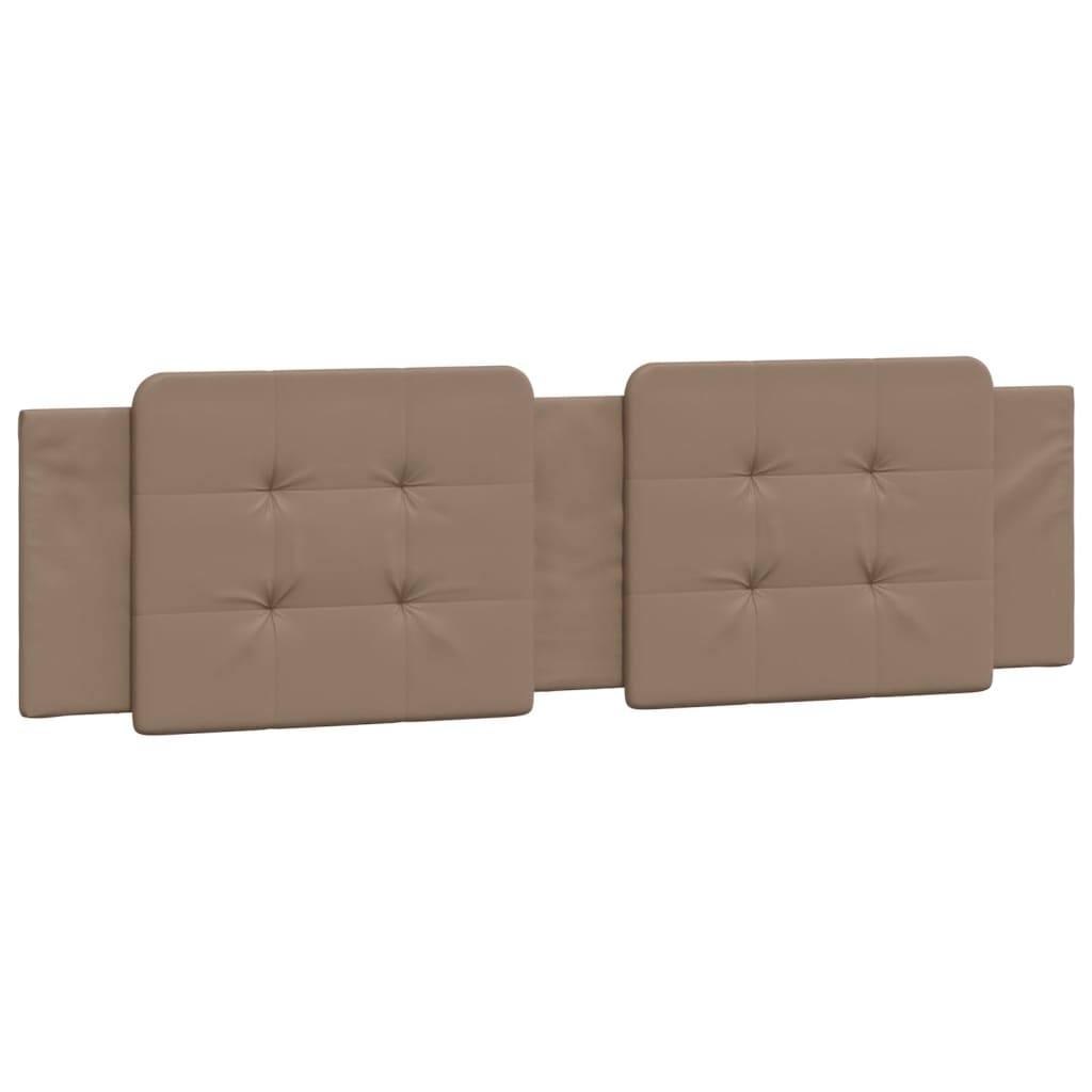 sengeramme med LED uden madras Zadar 180x200 cm cappuccinofarvet