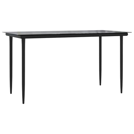 spisebordssæt til haven 5 dele med hynder polyrattan beige