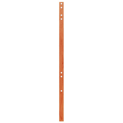 sengegavl 100 cm massivt fyrretræ gyldenbrun