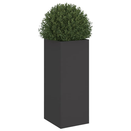 plantekasse 32x29x75 cm stål sort
