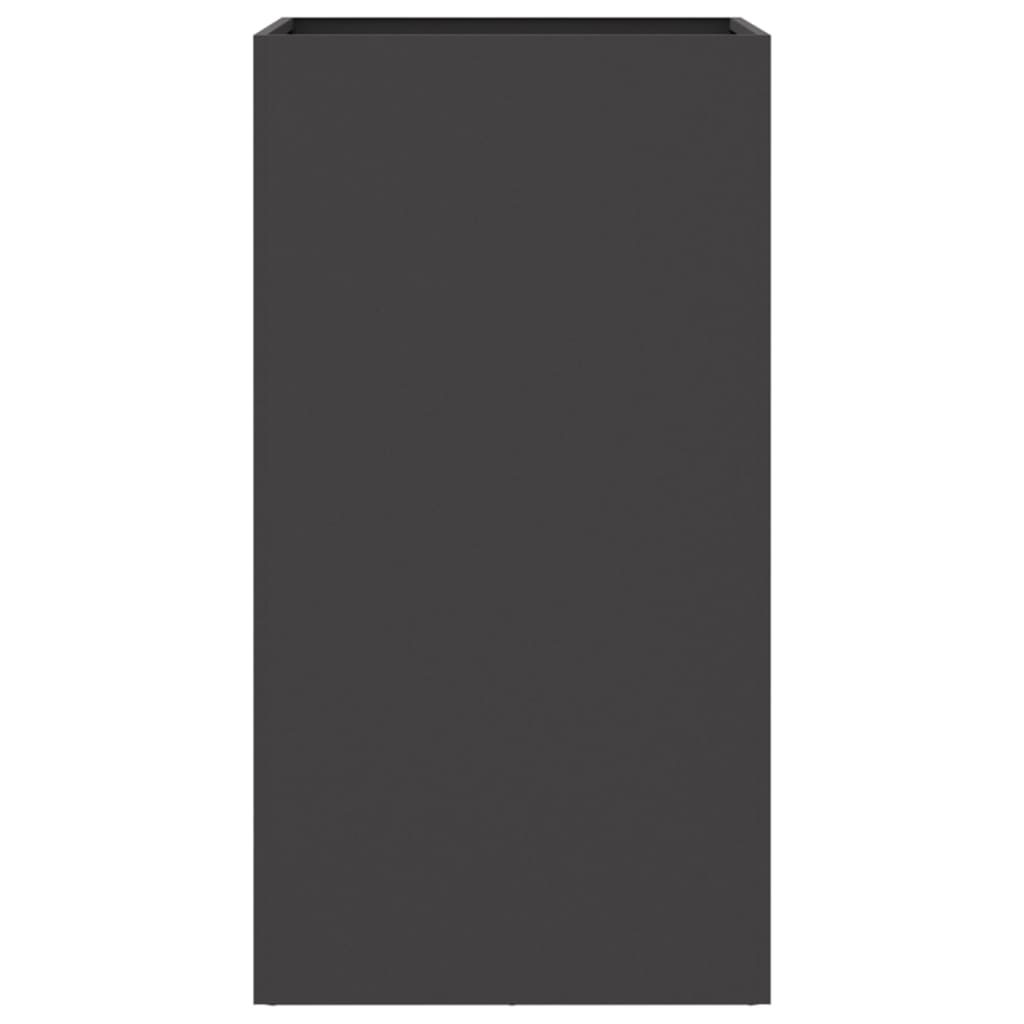 plantekasse 42x38x75 cm stål sort