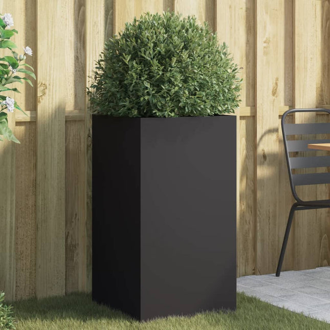 plantekasse 42x38x75 cm stål sort