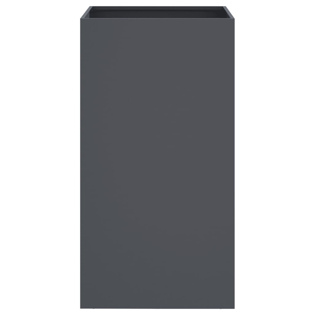 plantekasse 42x38x75 cm stål antracitgrå