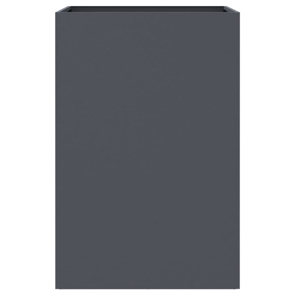 plantekasse 52x48x75 cm stål antracitgrå