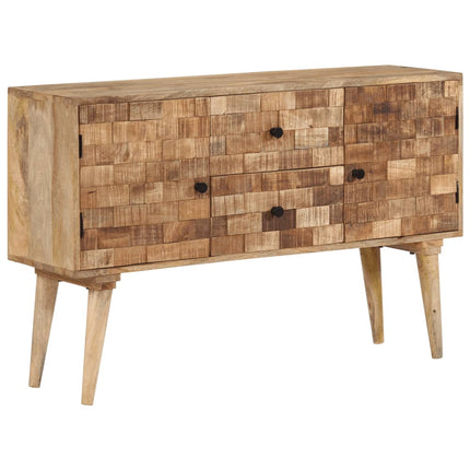 skænk 110x30x70 cm massivt mangotræ