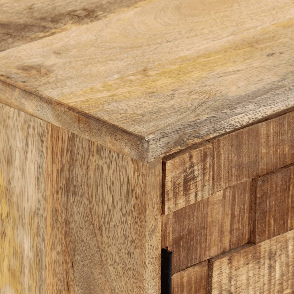 skænk 110x30x70 cm massivt mangotræ