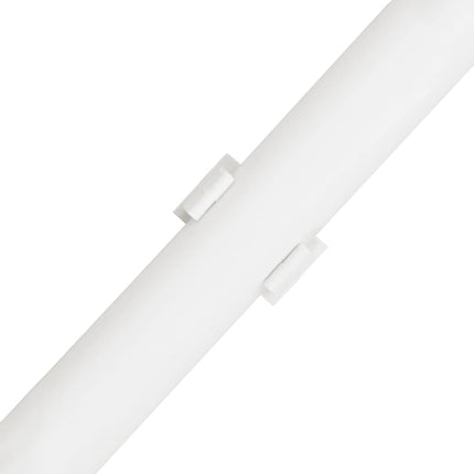 kabelkanaler med clips Ø30 mm 30 m PVC