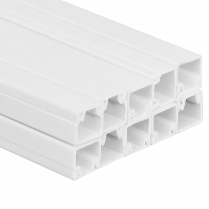 kabelkanaler 20x10 mm 10 m PVC