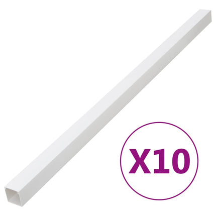 kabelkanaler 50x25 mm 10 m PVC