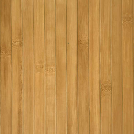 gulvtæppe 60x400 cm rektangulær bambus naturfarvet